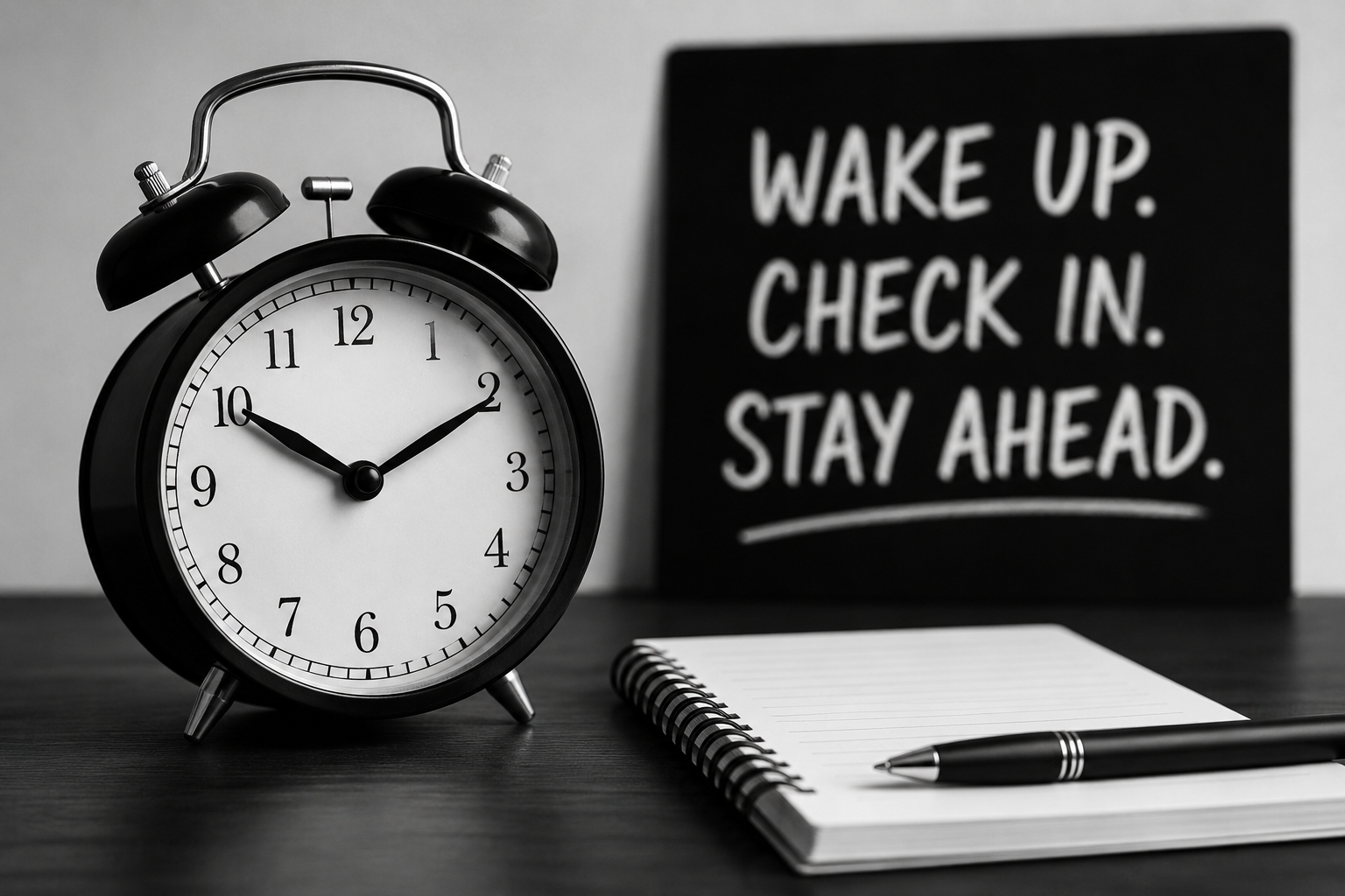 The Wake-Up Call weekly 10-minute check-in between community board leadership and property management
